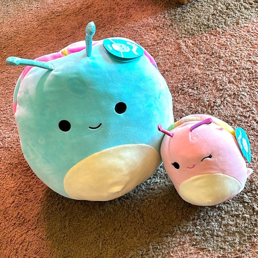 Snail Squishmallows bundle